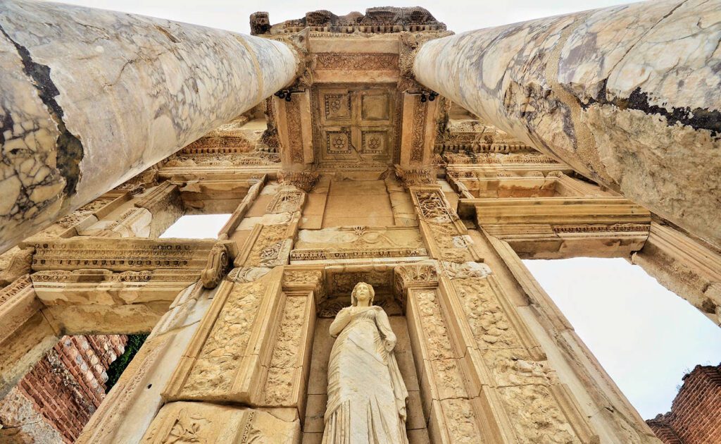 Roman Empire Ephesus Celsus Library