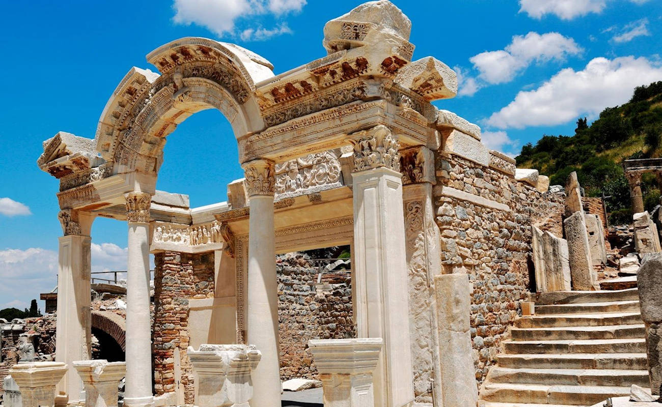 Temple of hadrian ephesus